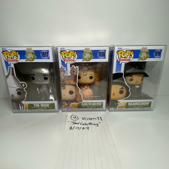 The Wizard of Oz 85th Anniversary Funko Pop! (3) - Picture 2 of 10